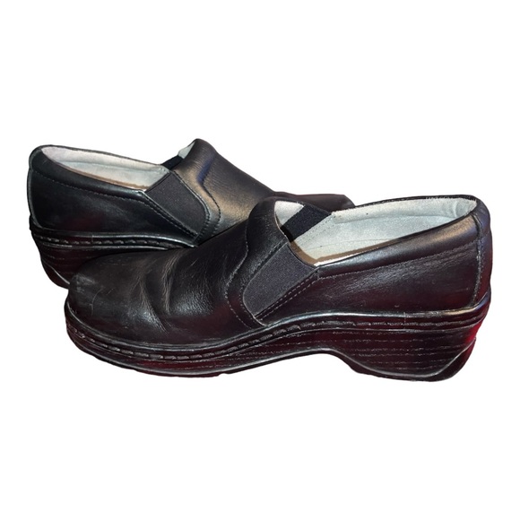 KLOGS Womens 8.5M Black Boca Non-Marking Slip-Resistant Slip On Clog Shoes - Picture 9 of 11